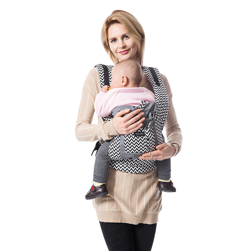 Compact Baby Carrier with Storage Bag | All-Season Ergonomic Carrier