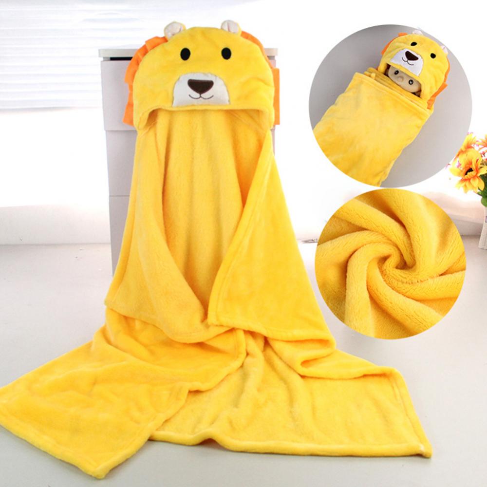Fluffy Hooded Baby Bath Towel | Super Soft Post-Bath Wrap for Children