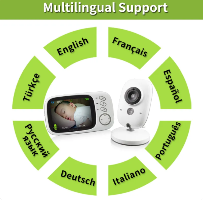 3.2 Inch Digital Baby monitor