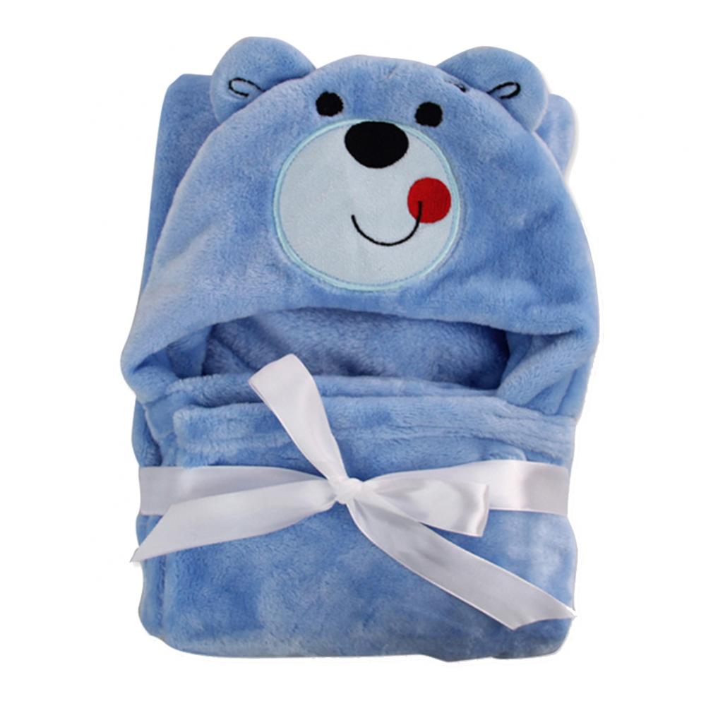 Fluffy Hooded Baby Bath Towel | Super Soft Post-Bath Wrap for Children