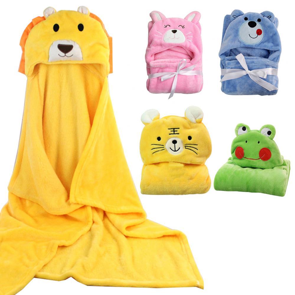 Fluffy Hooded Baby Bath Towel | Super Soft Post-Bath Wrap for Children