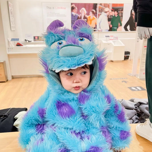 Cute Animal Baby Jumpsuit | Hooded Zip-Up Romper for Boys & Girls