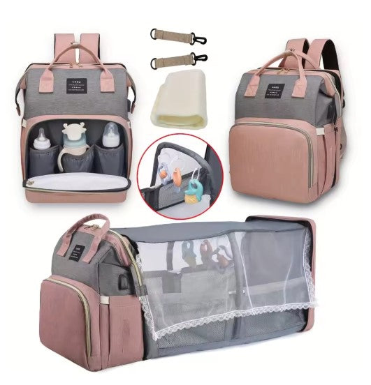 Large Capacity Changing Bag | Stylish Mum Baby Bag for Days Out