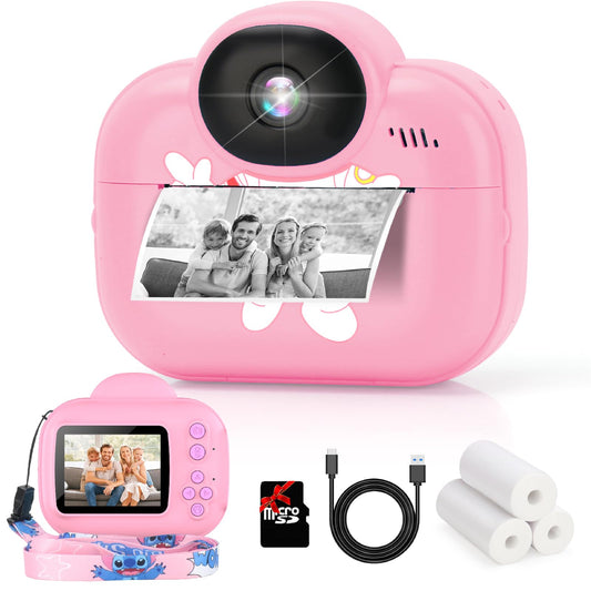 Trayoo Kid's Instant Print Camera - Pink