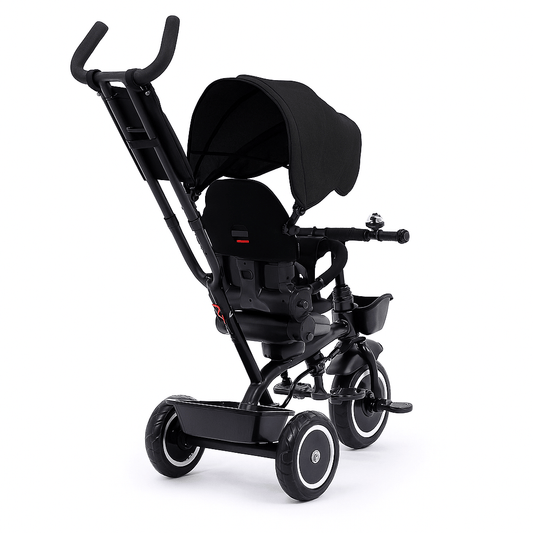 Foryourlittleone 6 in 1 Trike V3 - Black (9 months - 5 years)